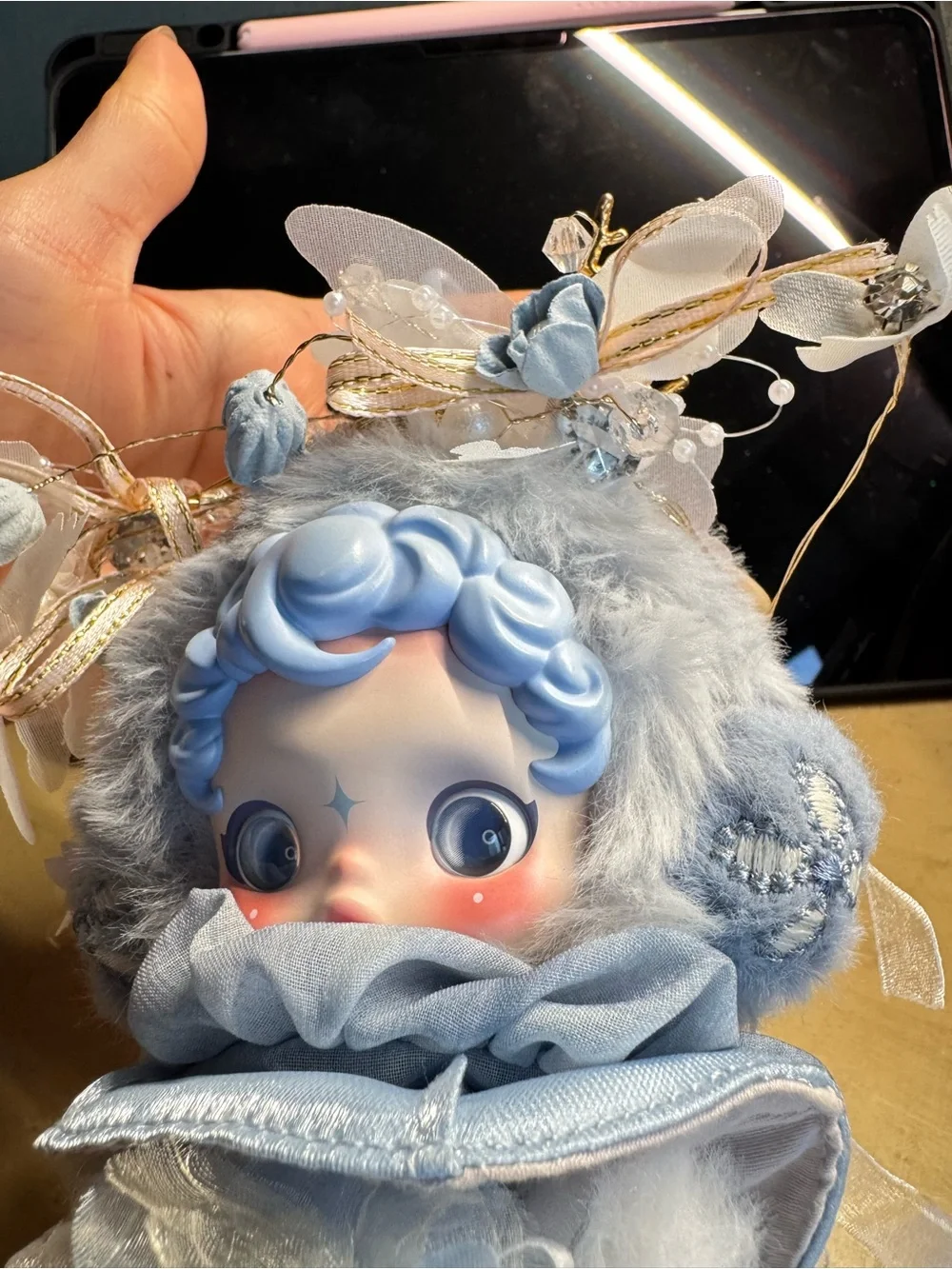 POP MART L’impressionnisme-Dew Plush w/ Handmade Dress